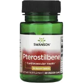 Swanson Health , Pterostilbene, 50 mg, 30 kasvispilleri