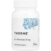 Thorne Zinc Picolinate 15mg 60 kapselia