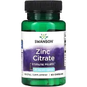 Swanson Health , Sinkki Sitraatti, 30 mg, 60 Pillereitä
