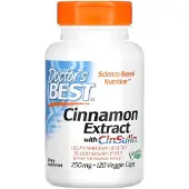 Doctors Best Kaneli-uute CinSulinilla, 250 mg - 120 kapselia