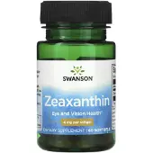 Swanson Health - Zeaksantiini 4 mg 60 kapselia