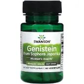 Swanson Health , Genisteini Sophora Japonicasta, Soijattomia, 125 mg, 60 Kasvispillereitä