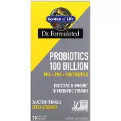 Garden of life Dr. Formulated Probiootit 100 miljardia - 30 kapselia