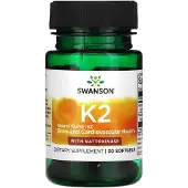 Swanson Health , Vitamiini K2, 30 pehmeää kapselia