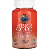 Garden of life , Vitamiini Code Gummies, CoQ10, Mansikka, 150 mg, 60 Gummies