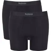 Sloggi Bokserishortsit 'EVER Ease' tummanharmaa / musta