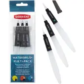 Derwent Waterbrush -säiliösivellin, 3 kpl