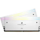 Corsair DOMINATOR TITANIUM RGB 32 Gt (2 x 16 Gt) DDR5 6000 MHz, CL30 -muisti, valkoinen (XMP)