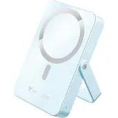 Verbatim 10 000mAh Charge 'n' Go, varavirtalähde telineellä, Magsafe, USB-C PD 20W, sininen