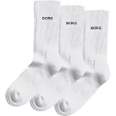 Björn Borg Essential Crew Sock 3P - White - 35-38