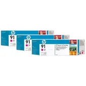 HP 91 Mustepatruuna Magenta