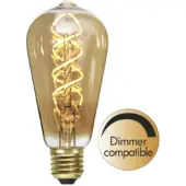 Star Trading E27 LED-lamppu himmennettävä 3W 2000K 130 lumenia