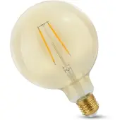 Spectrum LED E27 Globe lamppu LED Meripihkanvärinen 2W 2400K