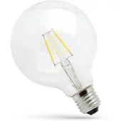 Spectrum LED LED lamppu Globe kirkas E27 4W 2700K 450 lumenia