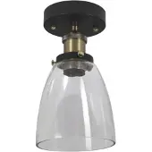 PR Home Kappa Kattovalaisin Musta/messinki Kirkas 14cm