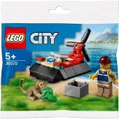 LEGO 30570 Wildlife Rescue Hovercraft Uusi.