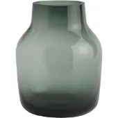 Muuto Silent Maljakko Ø15 cm Dark Green