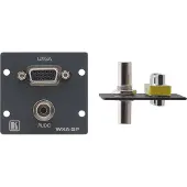 Kramer WXA-2P(G) WALL PLATE INSERT - 15-PIN HD & 3.5MM (85-70580099)