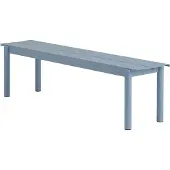 Muuto Linear Steel Penkki 170x34 cm Pale Blue