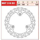 TRW jarrulevy eteen suzuki rm 85 2005-2023 ym. (mst318ec)