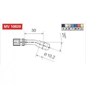 TRW Varioliitin Kolmessa MV10B20 TITAANI