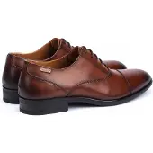 Pikolinos for man. M7J-4184 Bristol brown leather loafers (44), Flat, Laces, Casual