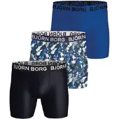 Björn Borg Sports Microfiber Boxer 3P, Miesten alushousut