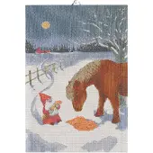 Ekelund - Midvinter Keittiöpyyhe 35x50 Monivärinen