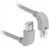 DeLOCK 85862, 1 m, Cat6, S/FTP (S-STP), RJ-45, RJ-45, Harmaa
