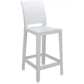 Kartell One More Please Jakkara - Baarijakkarat Polykarbonaatti Valkoinen - 589500000