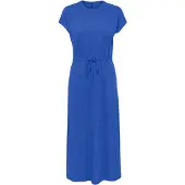 ONLY Onlmay Life S/S Midi Dress Box Jrs - Blue - XS
