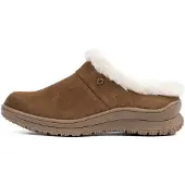 Minnetonka Loafer 'Emerson' beige / ruskea