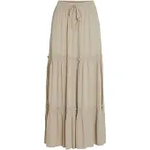 Vila Vimesa Hw Maxi Skirt - Noos - Beige - 44
