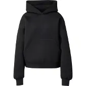Weekday Oversized Scuba Hoodie - Black - L