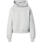 Weekday Oversized Scuba Hoodie - Grey - M