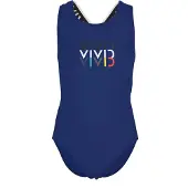 Vivid Uimapuku sininen / valkoinen