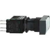Schneider Electric Tryk Ø16 rektangulær hvid planforsænket XB6DA11B