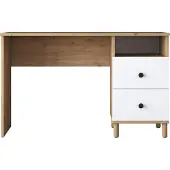 Skye Decor Työpöytä , 120x73,8x50cm, beige/valkoinen