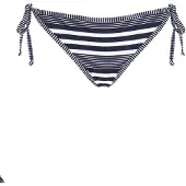 Vivid Bikinihousut marine / valkoinen