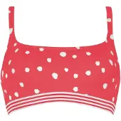 Vivid Bikinitoppi punainen / offwhite