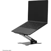 NeoMounts 11-15" Notebook Desk Stand, kannettavan tietokoneen korkeussäädettävä teline, musta
