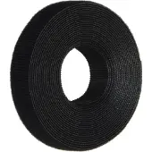 Panduit Tak-ty hook & loop strip roll cable tie Musta