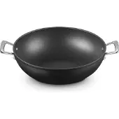 Le Creuset alumiininen wokkipannu 32 cm