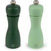 Peugeot Tahiti set Water suola- ja pippurimylly 15 cm Moss & mint
