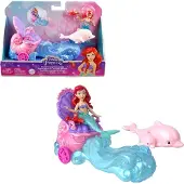 Hasbro Mattel Ariel Mermaid-nukke & Rolling Chariot -ajoneuvo