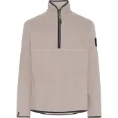 Didriksons Men's Hannes Half Zip Ash Brown Välikerrospuserot XXL