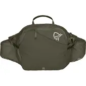 Norrøna Femund Econyl70 6L Hip Pack Olive Night - NoSize