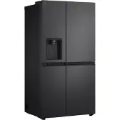 LG Side-by-Side GSJC40EPPE (musta)
