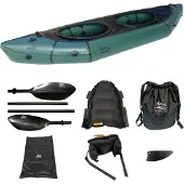Saimaa Kayaks Packraft Adventure Twin Army Green Kaksikko (320 x 99cm)