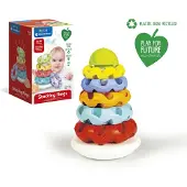 Clementoni Stacking Rings Monivärinen 6 Months-3 Years